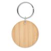 Okrągły bambusowy brelok P051215O