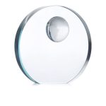 Szklana patera glob P017756O
