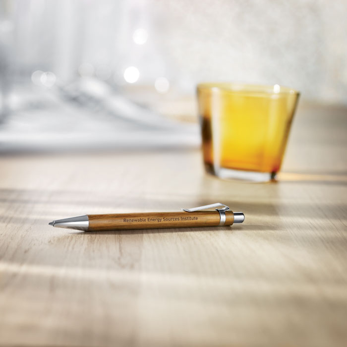 Bambusowy długopis P017832O