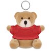Breloczek - miś P018091O czerwony