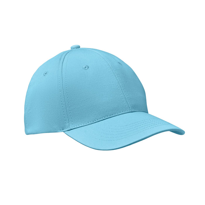 Czapka baseballowa 6 paneli P018538O baby blue