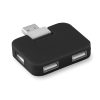 Hub USB 4 porty P018634O czarny