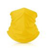Wielofunkcyjny komin na szyję, poliester i elestan / Fashpoly P090496P żółty