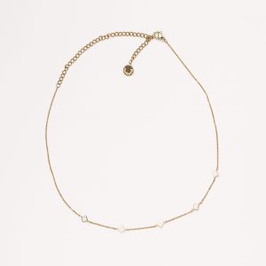 Naszyjnik Faustine Gold P091382P PM-CJC365E