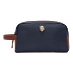 Kosmetyczka Button Navy & Brown P092919P