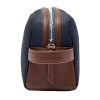 Kosmetyczka Button Navy & Brown P092919P