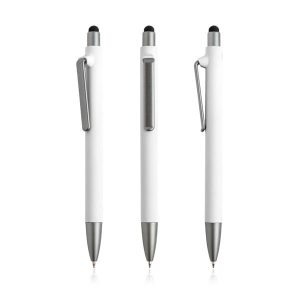 Dlugopis Soft Touch z recyklingowanego plastiku / Soft RPP P093251P PM-IP131596-W