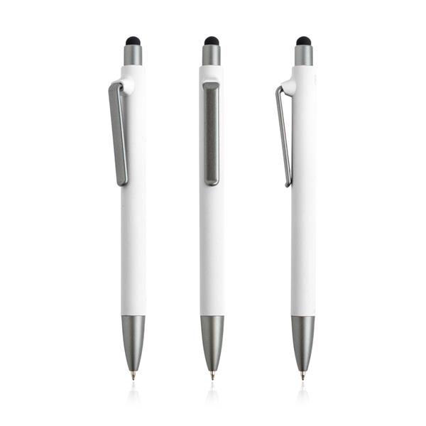 Dlugopis Soft Touch z recyklingowanego plastiku / Soft RPP P093251P PM-IP131596-W