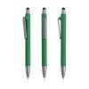 Dlugopis Soft Touch z recyklingowanego plastiku / Soft RPP P093251P ciemnozielony