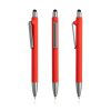 Dlugopis Soft Touch z recyklingowanego plastiku / Soft RPP P093251P czerwony