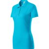 Koszulka polo damska Joy P028351F turkus