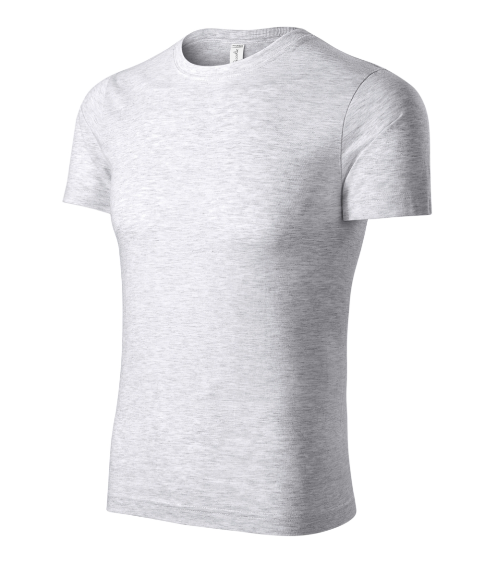 Koszulka unisex Paint P023090F jasnoszary melanż