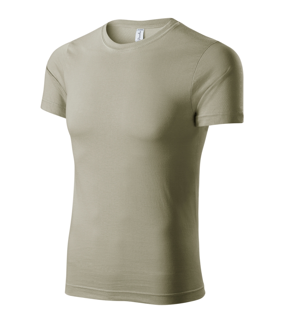Koszulka unisex Paint P023090F jasny khaki