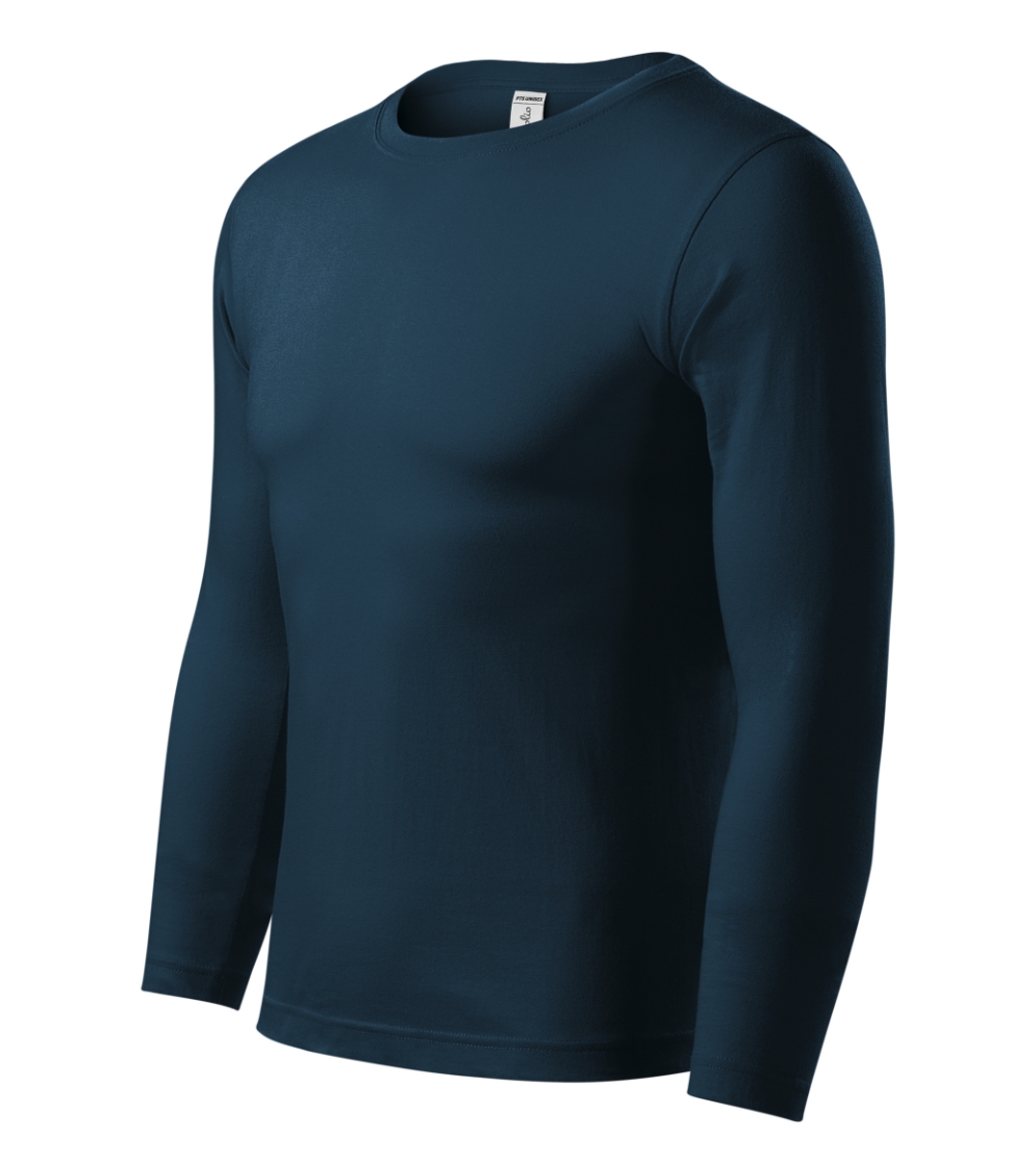 Koszulka unisex Progress LS P028791F granatowy