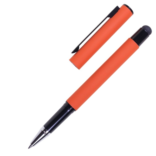 Pióro kulkowe touch pen, soft touch CELEBRATION Pierre Cardin P088931G pomarańczowy