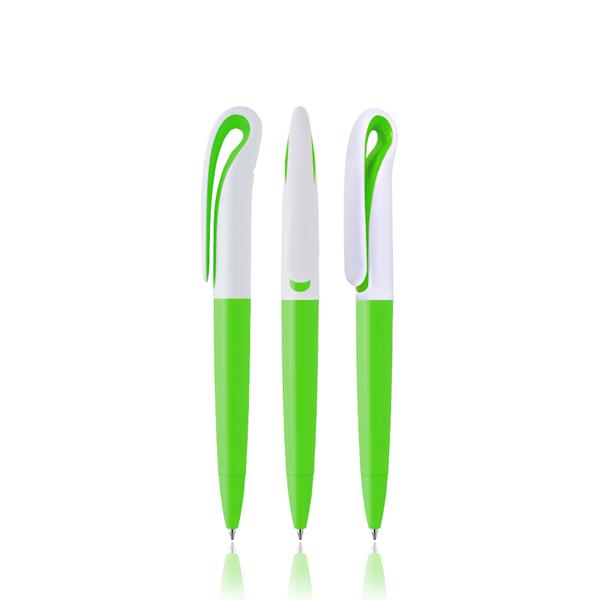 Długopis plastikowy / Swan P089957P jasnozielony Długopis plastikowy / Swan P089957P jasnozielony