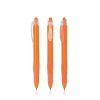 Długopis plastikowy z przezroczystymi elementami / Tetron P090127P pomarańczowy