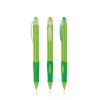 Długopis plastikowy z przezroczystymi elementami / Tetron P090127P jasnozielony