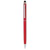 Plastikowy długopis z touchpenem / Bric P090052P bordowy