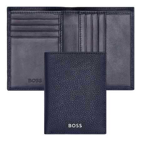 Podwójne etui na karty Classic Grained Navy P091027P PM-HLE416N