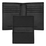 Podwójne etui na karty Delano Black P093055P