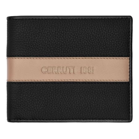 Portfel karty Delano Taupe & Black P093059P