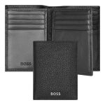 Portfel na karty Trifold Classic Grained Black P092721P
