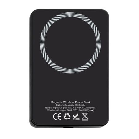 Power bank Iconic Black P092928P