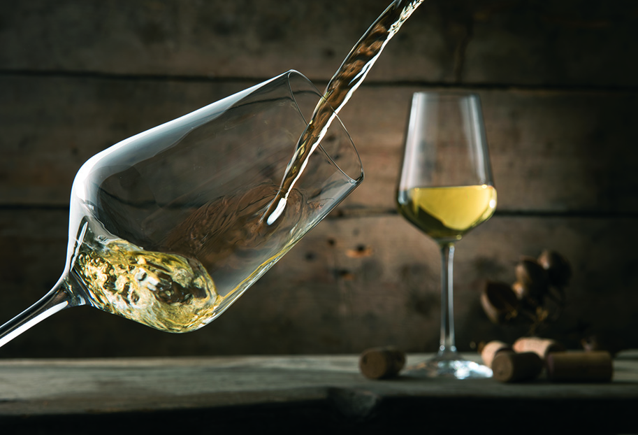 Prezentowy zestaw 2 kieliszków do białego wina Vanilla Season 250 ml P092666P PM-H5400100IP1