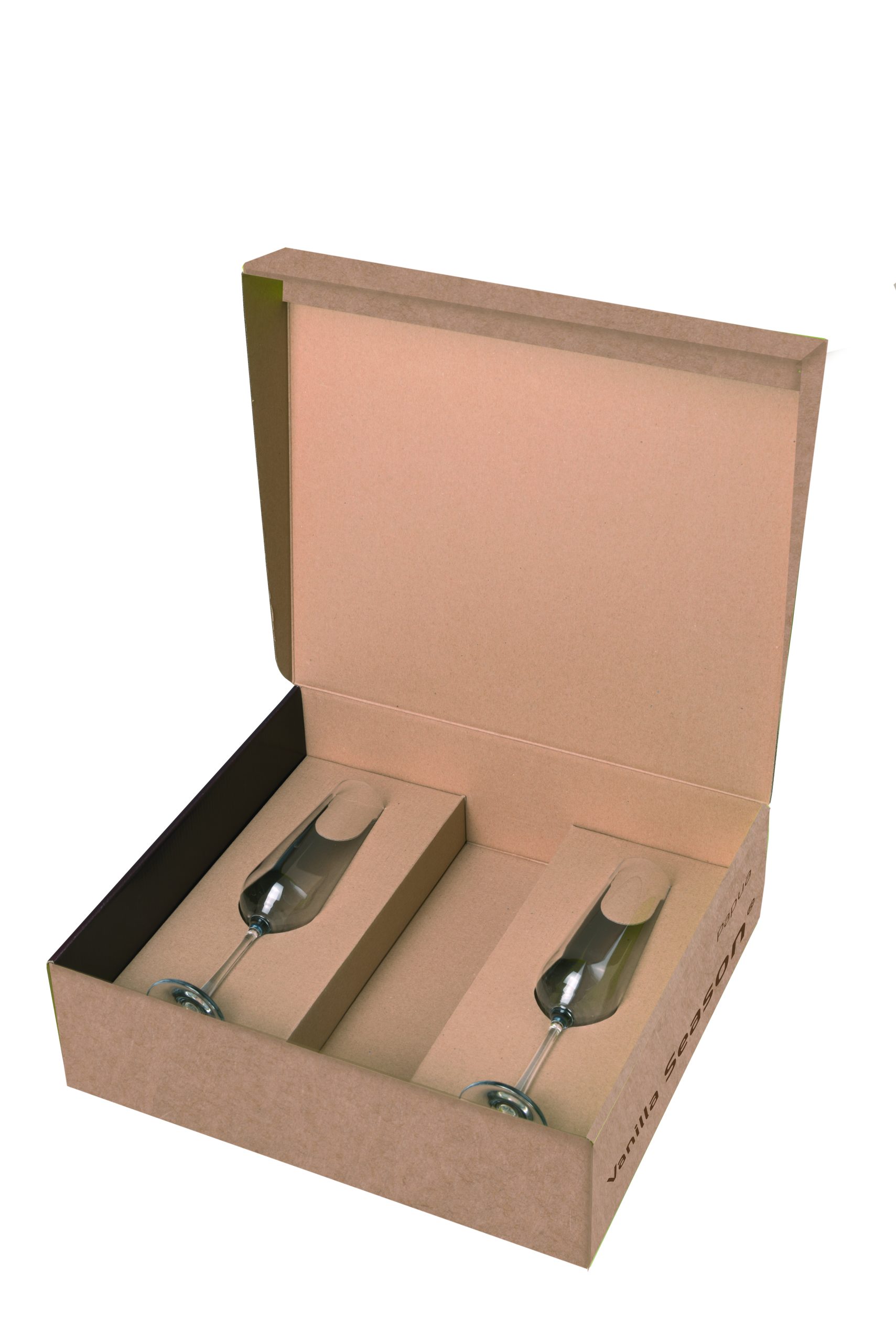 Prezentowy zestaw 2 kieliszków do szampana Vanilla Season P092667P