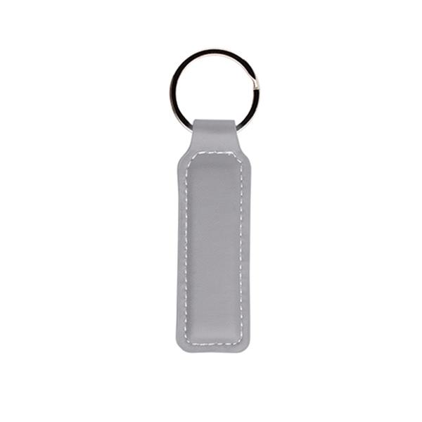 Brelok prostokątny / Strakey P090577P light grey