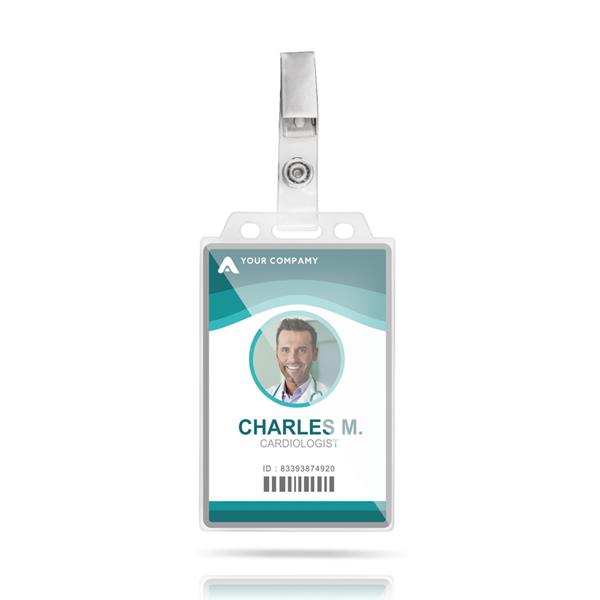 Etui na identyfikator / Rigid P090186P