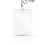 Smycz z etui na identyfikator / Badgeyard P090160P