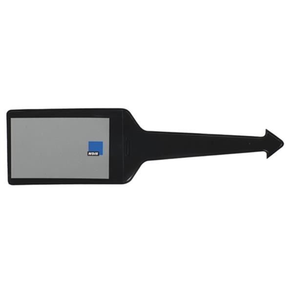 Zawieszka do bagażu z PCV / Wandry P089903P czarny