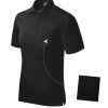 Koszulka polo męska Resist Heavy Polo P050647F czarny