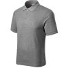 Koszulka polo męska Reserve P020399F ciemnoszary melanż
