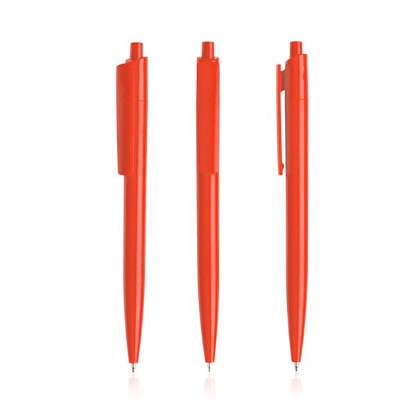 Długopis z recyklingowanego ABS / Recycolor P093195P czerwony