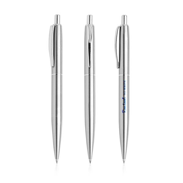 Długopis ze stali nierdzewnej pochodzący z recyklingu / Resteel P092529P