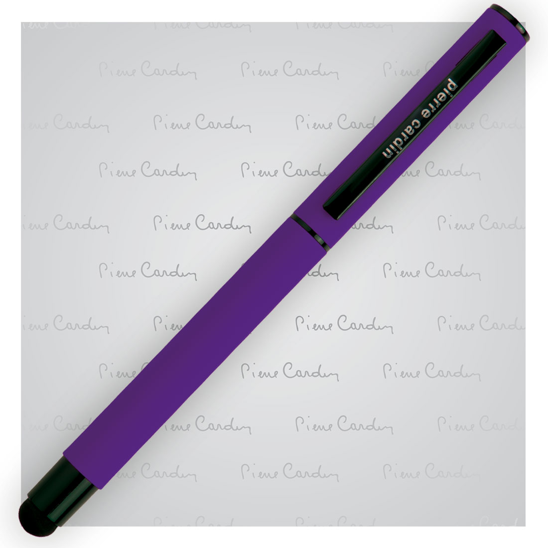Pióro kulkowe touch pen, soft touch CELEBRATION Pierre Cardin P091218P fioletowy