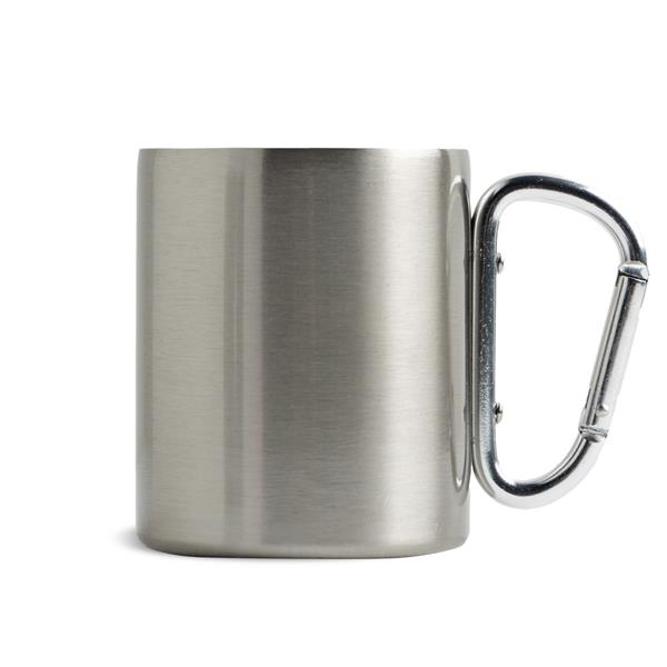 Kubek z karabińczykiem / MRSS Hook P093304P srebrny
