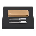 Zestaw upominkowy Hugo Boss etui piśmiennicze, pióro wieczne i długopis HLD417X + HSS4612B + HSS4614B P093341P