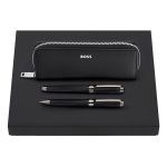 Zestaw upominkowy Hugo Boss etui piśmiennicze, pióro wieczne i długopis HLU417A + HSS4612A + HSS4614A P093369P