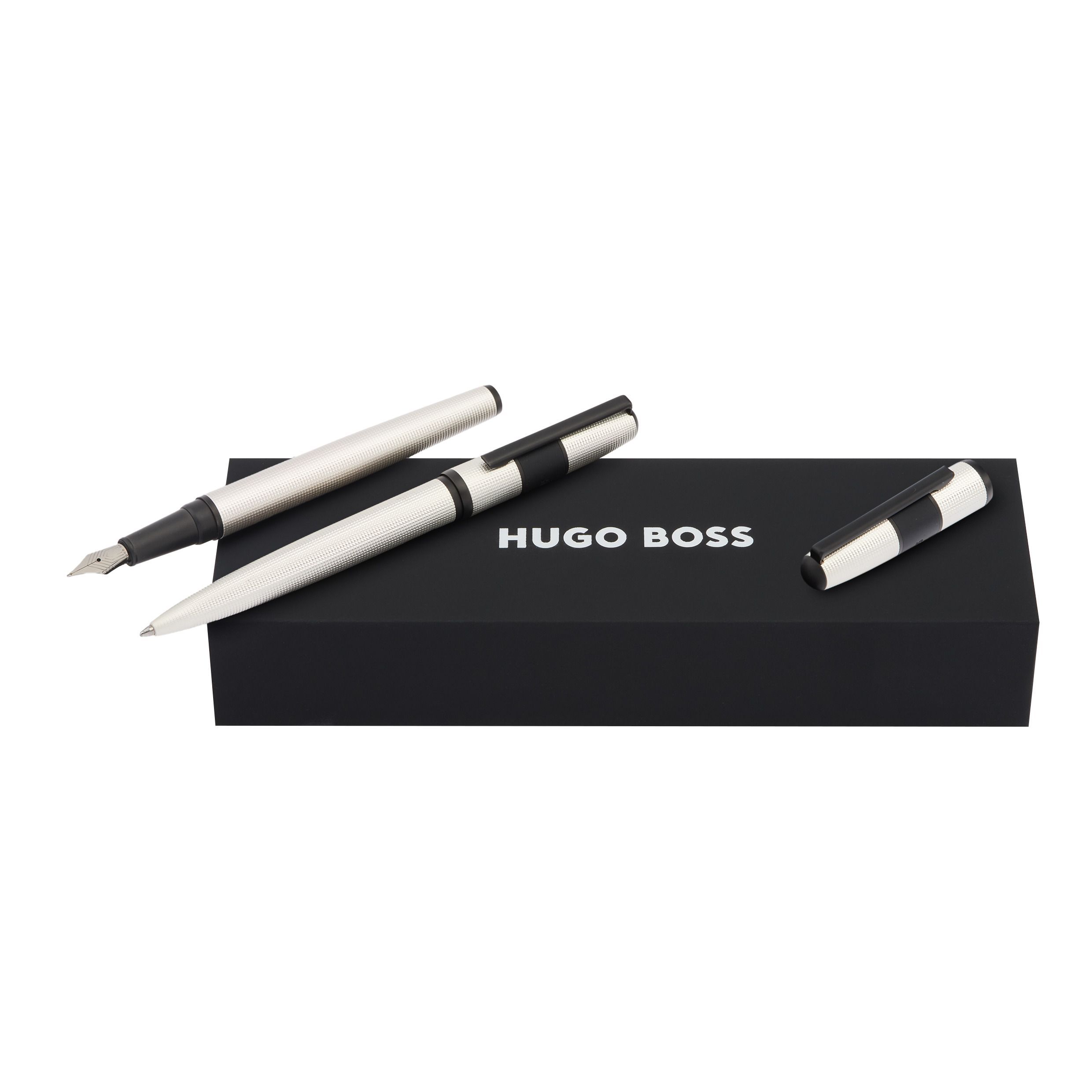 Zestaw upominkowy Hugo Boss pióro wieczne i długopis HSQ4832F + HSQ4834F P093366P PM-HPBP483F