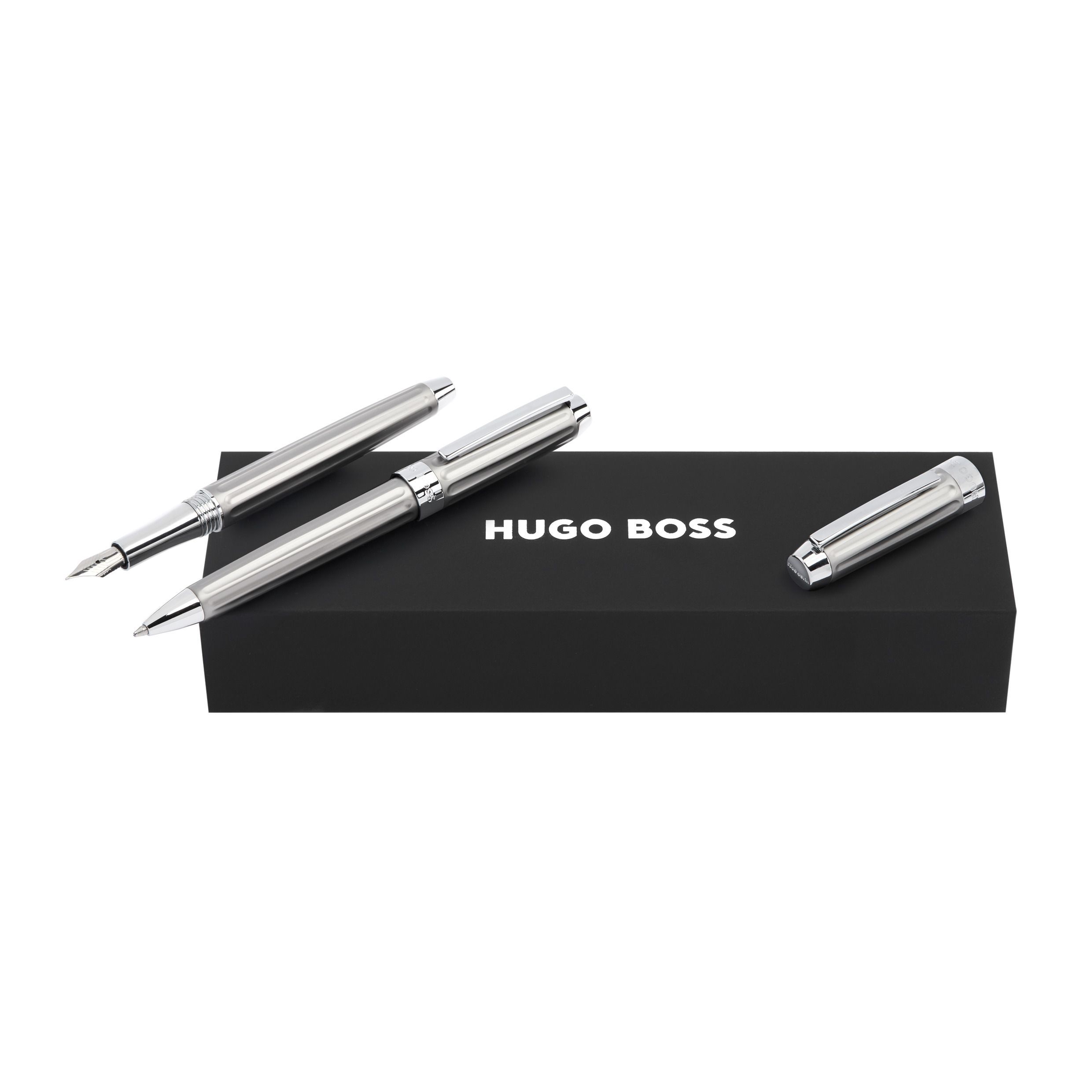 Zestaw upominkowy Hugo Boss pióro wieczne i długopis HSS4612B + HSS4614B P093364P PM-HPBP461B