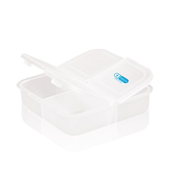 Pudełko na lekarstwa z 4 przegródkami / Labox P090308P