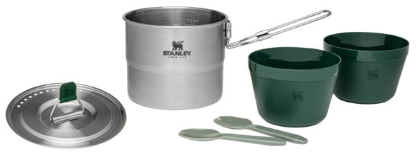 Zestaw do gotowania Stanley Stainless Steel Cook Set For Two 1.0L / 1.1QT P091198P