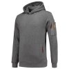 Bluza męska Premium Hooded Sweater P040158F stone melange