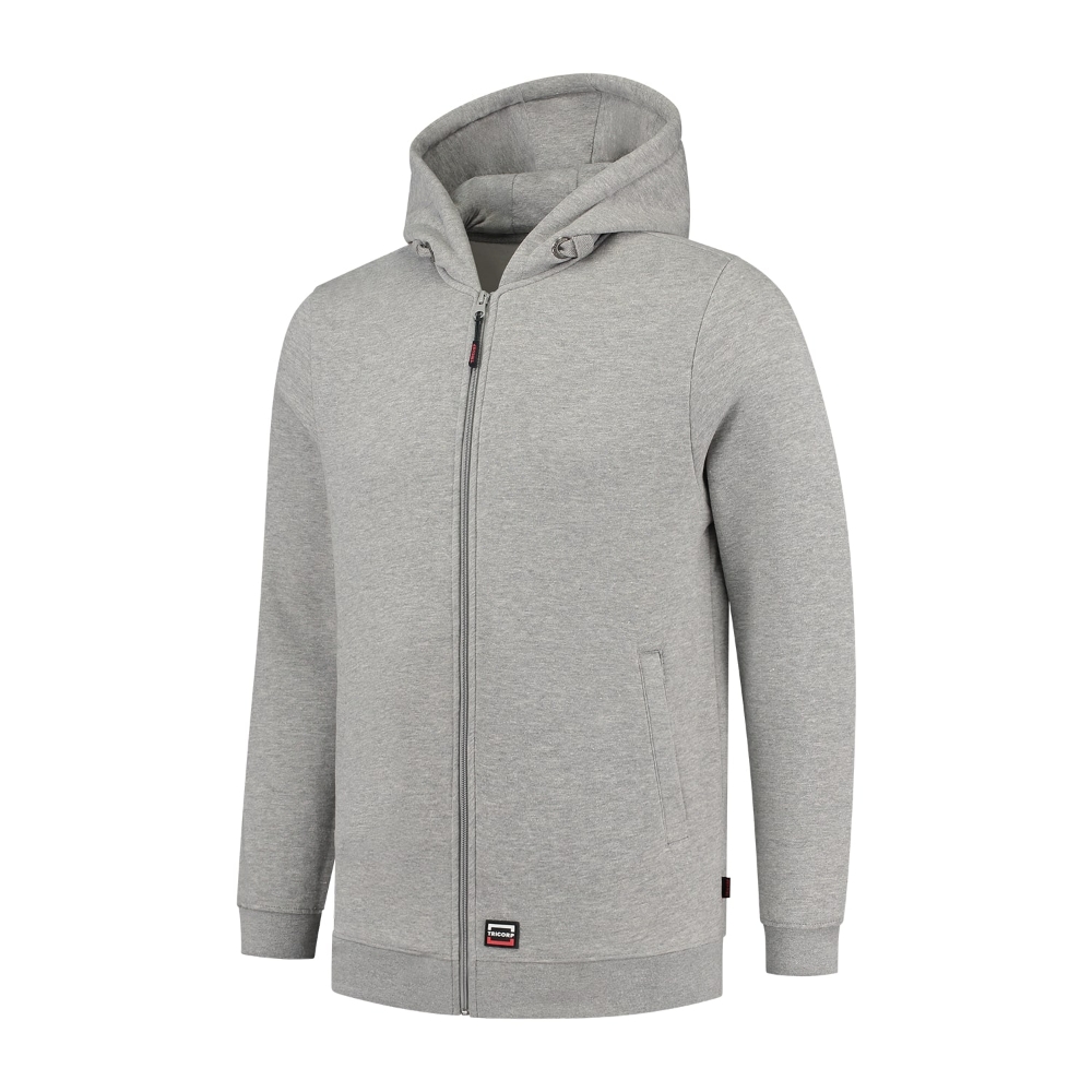 Bluza unisex Hooded Sweat Jacket Washable 60°C P052902F grey melange