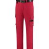 Spodnie robocze unisex Work Pants Twill P031322F czerwony Spodnie robocze unisex Work Pants Twill P031322F czerwony