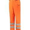 Spodnie robocze unisex RWS Work Pants P031569F fluorescencyjny pomarańczowy
